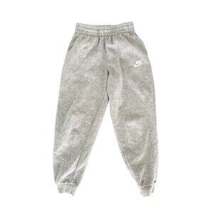 Nike Sweatpants Youth Size M Gray Jogger Sportswear Standard Pockets